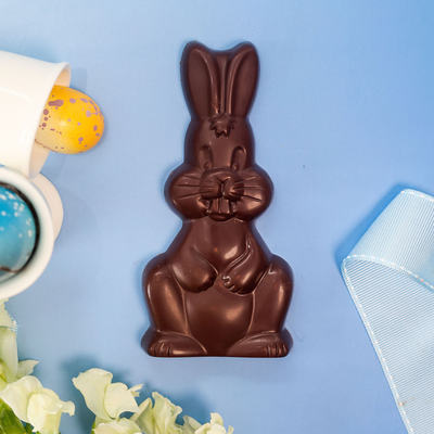 Dark Chocolate Easter Bunny, hi-res